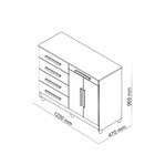 Cômoda Sapateira Sirius Vila Rica