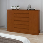 Comoda Sapateira Vedra 7 Gavetas 2 Portas - Lopas Frassino