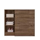 Comoda Sapateria Luna Ebano Rustico Toq 775-55