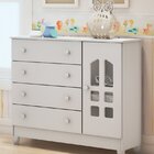 Cômoda Selena 4 Gv Branco