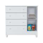 Cômoda Selena 4 Gv Branco