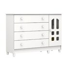 Cômoda Selena Grand 4 Gv Branco
