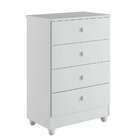 Cômoda Soft Life 4 Gv Branca