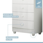 Cômoda Soft Life 4 Gv Branca