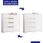 Cômoda Sole 1 Porta E 4 Gavetas Flex - Móveis Albatroz