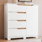 Cômoda Sole 1 Porta E 4 Gavetas Flex - Móveis Albatroz