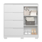 Cômoda Sole 1 Porta E 4 Gavetas Flex - Móveis Albatroz