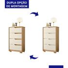 Cômoda Sole 4 Gavetas - Móveis Albatroz