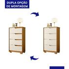 Cômoda Sole 4 Gavetas - Móveis Albatroz