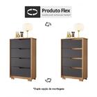 Cômoda Sole 4 Gavetas - Pr Móveis