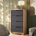 Cômoda Sole 4 Gavetas - Pr Móveis