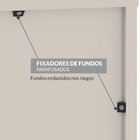 Cômoda Solteiro Retrô 4 Gavetas Alpi Preto