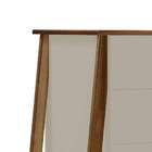 Cômoda Stoka 4gv Nogal E Bege