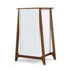 Cômoda Stoka 5gv Nogal E Branco