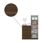 Cômoda Suelen Com Espelho 1 Porta 4 Gavetas Cedro Tana Decor