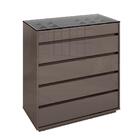 Cômoda Suellen Cinza Com Gaveta Organizadora