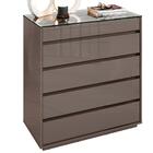 Comoda Tampo De Vidro 5 Gavetas 010059 Dcasa