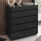 Comoda Tampo De Vidro 5 Gavetas 010059 Dcasa