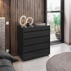 Comoda Tampo De Vidro 5 Gavetas 010059 Dcasa