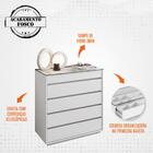 Comoda Tampo De Vidro 5 Gavetas 010059 Dcasa