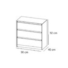 Cômoda Thb Decore, 3 Gavetas