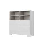 Cômoda Theo 4 Gavetas Branco - Moville