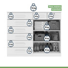 Cômoda Toronto 2 Pt 8 Gv Amêndoa Clean