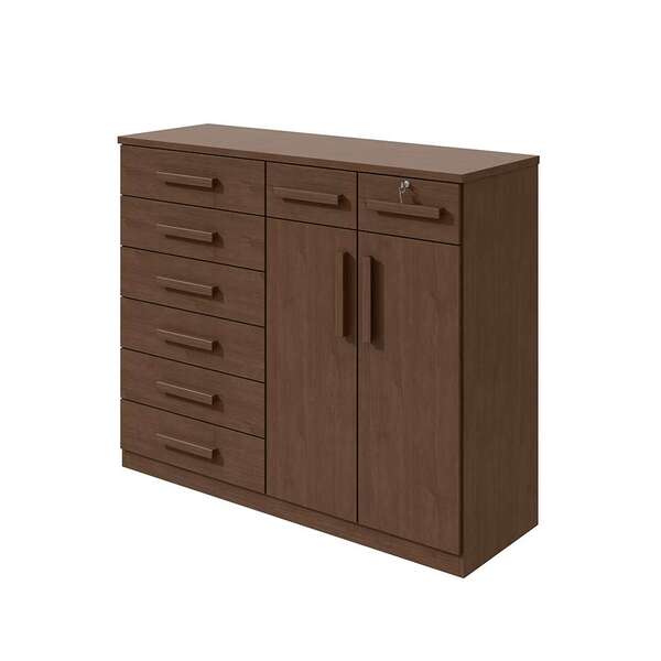 Cômoda Toronto 2 Pt 8 Gv Imbuia Clean