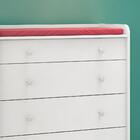 Cômoda Trocador Com Puxadores Em Estrela Doce Sonho Branco 25