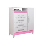 Cômoda Turquesa 1 Pt 4 Gv Quadriflex Color