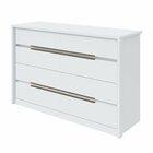 Cômoda Urban 8 Gavetas Espresso Móveis Branco