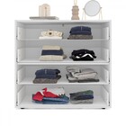 Cômoda Valência 4 Gavetas Verde/branco - Politorno