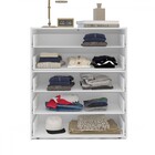 Cômoda Valência 5 Gavetas Branco/azul - Politorno