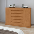 Cômoda Vedra 2 Pt 7 Gv Amêndoa Clean