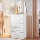 Cômoda Veneza 5 Gv Branca