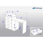 Cômoda Veneza - Politorno - Castanho