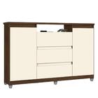 Cômoda Vênus 3 Gavetas Mel/pérola Primus Móveis Quarto