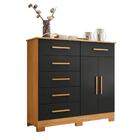 Cômoda Verona Nature Titanium 2 Portas