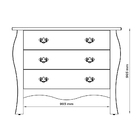 Cômoda Versailles Branco