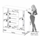 Cômoda Versales 4 Gavetas Imop