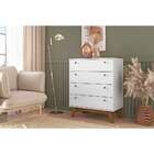 Cômoda Versalhes 4 Gv Branca