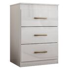 Cômoda Vitória 3 Gavetas Branco Moval