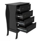 Cômoda Vitória - Preto