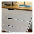 Cômoda Yucatan De Madeira Maciça Alta Com 5 Gavetas / Coleção