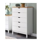 Cômoda Yucatan De Madeira Maciça Alta Com 5 Gavetas / Coleção