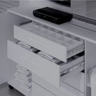 Cômoda Zeus Com Espelho e Painel para TV - Valdemóveis Castan