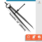 Compasso Reto Para Mecânico Starfer 12 Polegadas