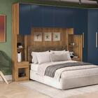 Complemento 1 Porta 1 Gaveta Kappesberg Adapt Nogueira/azul P