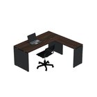 Complemento De Mesa Pé Painel Linha P25 Escarlate/preto