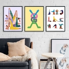 Composição 3 Quadros Decorativos Yoga 45x34cm Moldura:madeira